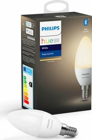 Philips Hue White Single LED-Bulb E14 5.5W/827