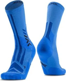 X-Bionic Hike Discover Crew Wandersocken twyce blue/blue