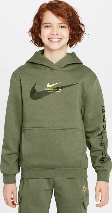Nike Sportswear Fleece Hoodie medium olive (Junior)