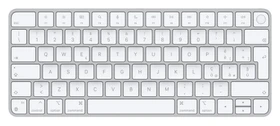 Apple Magic Keyboard mit Touch ID für Mac mit Apple Chip, silber, USB/Bluetooth, IT (MK293T/A)