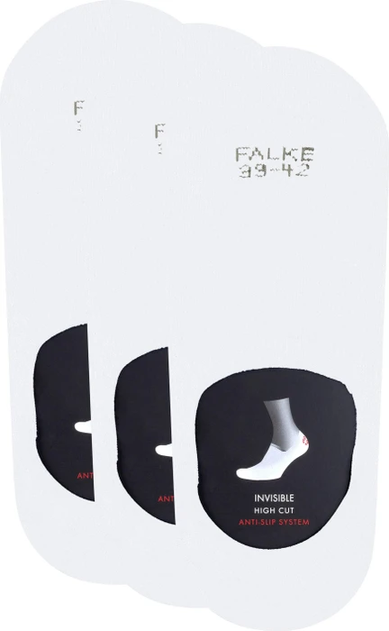 Falke Step High Cut Socken weiß, 3 Paare (Herren)