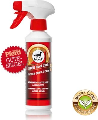 Leovet Leder Ruck Zuck, Sattelseife und Lederfett, 250ml