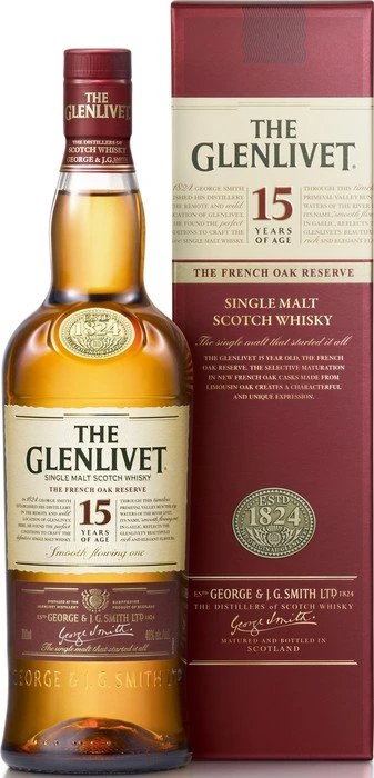 The Glenlivet 15 Years Old French Oak Reserve 700ml