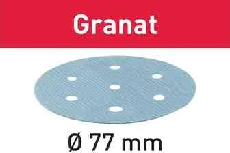 Festool Granat STF D77/6 P80 GR/50 Schleifblatt K80, 77mm, 50 Stück