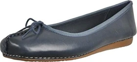 Clarks Freckle Ice navy leather (Damen)