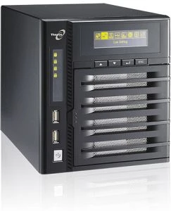 Thecus N4200Eco, 1GB RAM, 2x RJ-45 1000Base-T, 6x USB-A 2.0