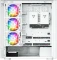 Modecom Volcano AQ500 ARGB White, Glasfenster Vorschaubild