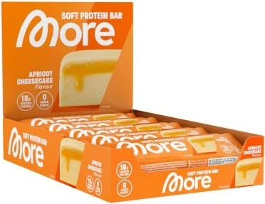 More Nutrition More Protein Bar Apricot Cheesecake 500g (10x 50g)