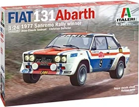 Italeri Fiat 131 Abarth 1977 Sanremo Rally Winner