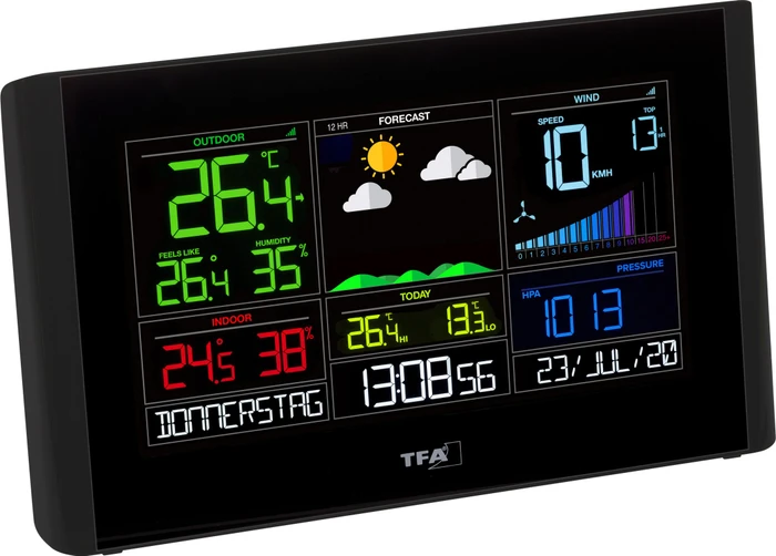 TFA Dostmann WLAN View Breeze Funkwetterstation, digital