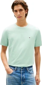 Tommy Hilfiger Roundneck Flag-Stickerei T-Shirt kurzarm crushed mint (Herren)