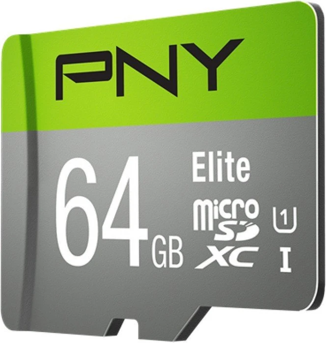 PNY Elite 64GB, UHS-I U1, Class 10