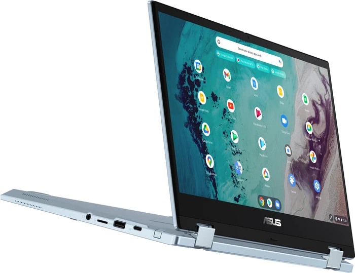 ASUS Chromebook Flip CX3 CX3400FMA-E10026, AI Blue, Core i5-1130G7, 8GB RAM, 256GB SSD, DE