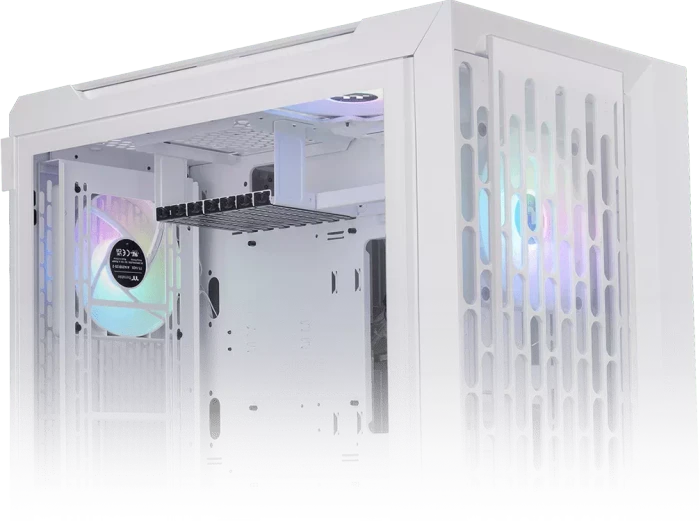 Thermaltake CTE C700 TG ARGB Snow, weiß, Glasfenster