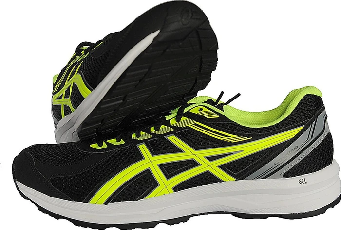 Asics Gel-Braid 22 black/safety yellow (Herren)
