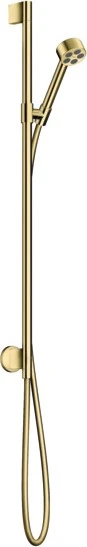 Hansgrohe Axor One Handbrause-Set 75 1jet EcoSmart polished brass