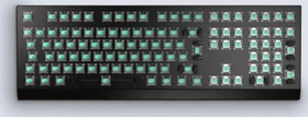 Wooting Two HE, Barebone Tastatur + HE Switch Set (Lekker Linear60), ohne Tastenkappen, schwarz, ISO