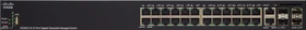 Cisco SG350X Rackmount Gigabit Managed Switch, 24x RJ-45, 2x SFP+, 2x RJ-45/SFP+ (SG350X-24-K9)