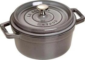 Zwilling Staub Cocotte Schmortopf rund 20cm 2.2l grafitgrau