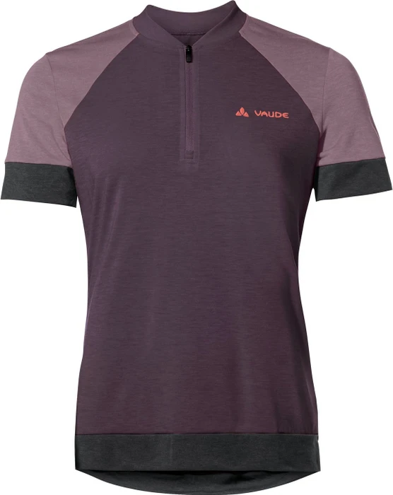 Vaude Altissimo Q-Zip Trikot kurzarm blackberry (Damen)