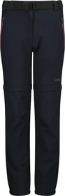 CMP Zip Off Stretch Zip-Off Hose lang antracite/peony (Junior)