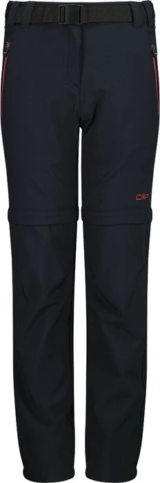CMP Zip Off Stretch Zip-Off Hose lang antracite/peony (Junior)