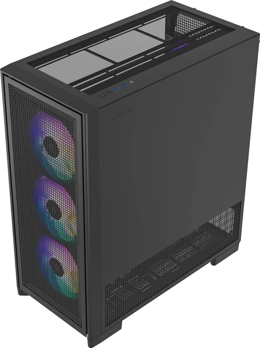 Silentware Air 2000 A-RGB Black, Glasfenster