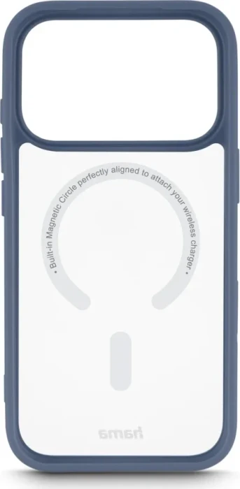 Hama Handyhülle Frame Protect magnetisch für Apple iPhone 18 Pro Max transparent/blau
