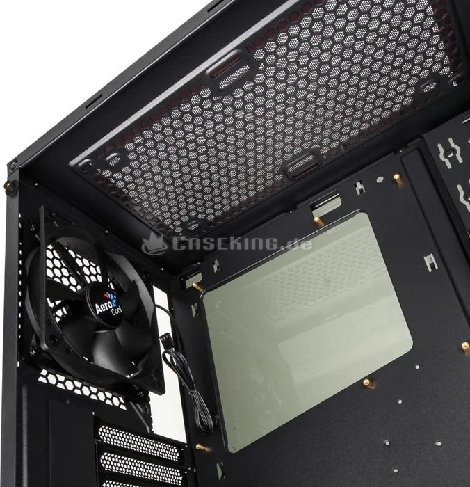 AeroCool Project7 P7-C0 Pro schwarz, Glasfenster