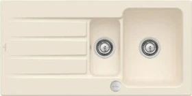 Villeroy & Boch Architectura 60 XR Einbau Becken reversibel mit Ablauffernbedienung ivory