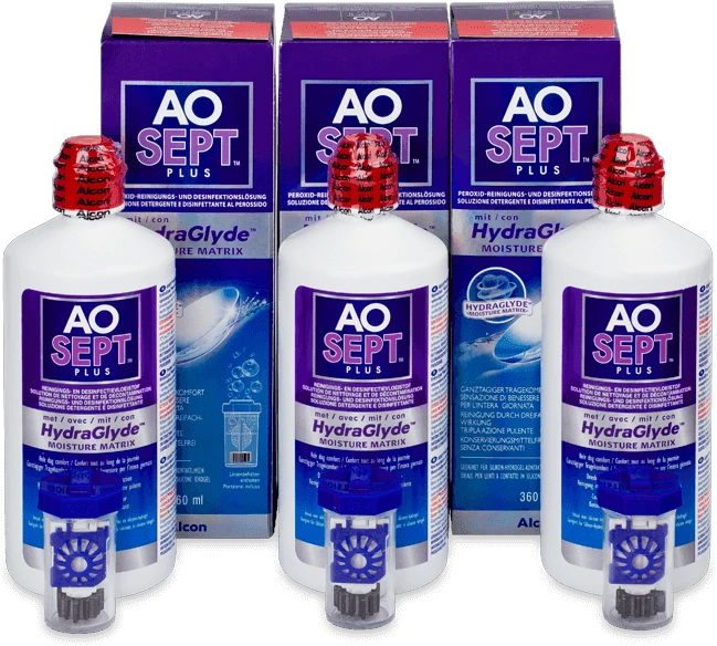Alcon Aosept Plus HydraGlyde Linsenreiniger