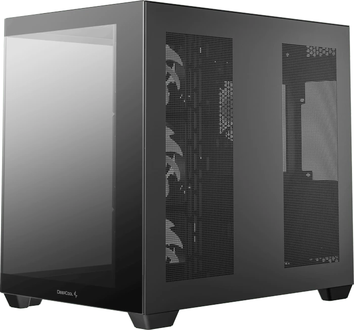 DeepCool CG530 4F, schwarz, Glasfenster