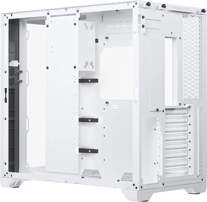 MetallicGear / MagniumGear Neo Qube 2 White, weiß, Glasfenster