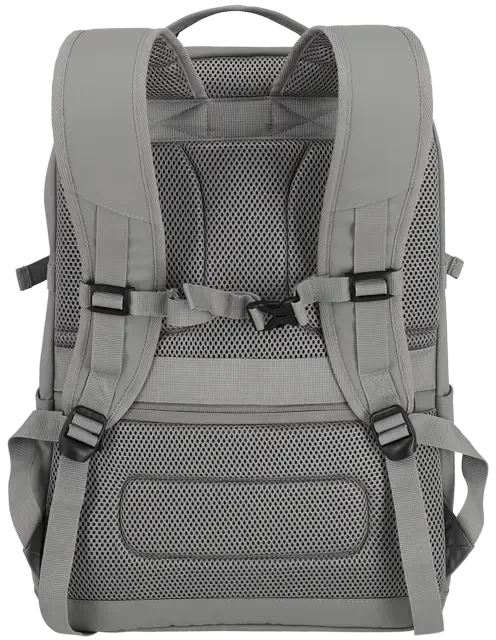 Travelite Basics Laptoprucksack, 15.6", hellgrau