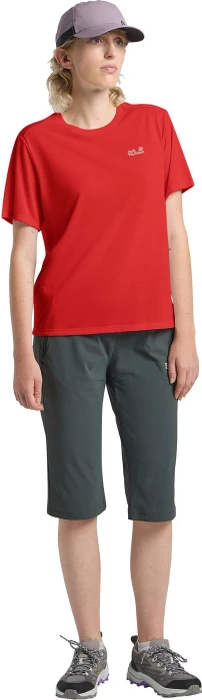 Jack Wolfskin Vonnan S|s Funktionsshirt kurzarm siren red (Damen)