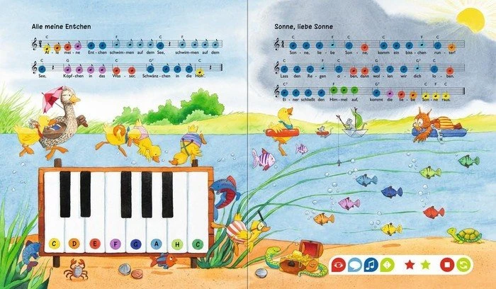 Ravensburger tiptoi Buch: Meine schönsten Kinderlieder