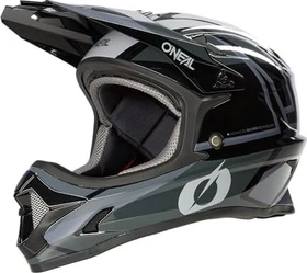 O'Neal Sonus Split Fullface-Helm schwarz/grau
