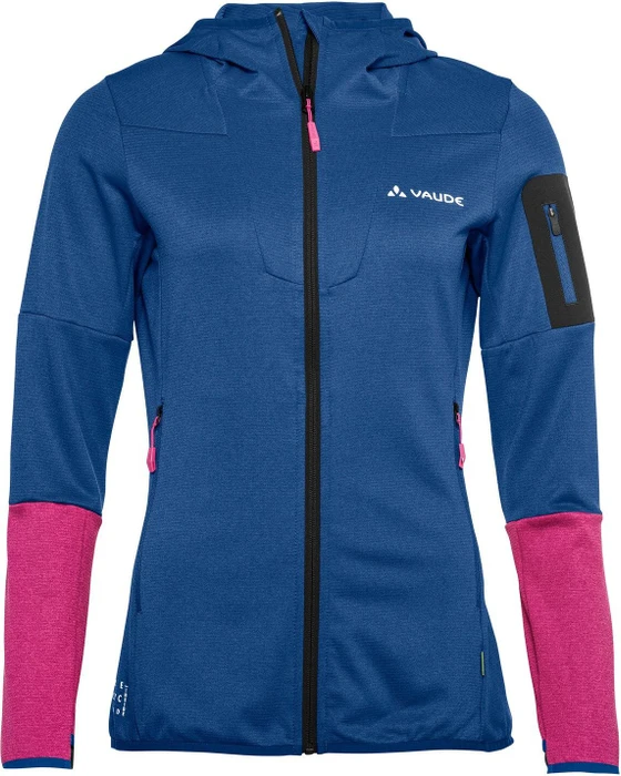 Vaude Monviso Fleece Hooded Funktionsjacke royal (Damen)