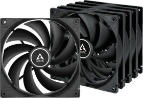 ARCTIC F14 PWM PST schwarz, 140mm, 5er-Pack