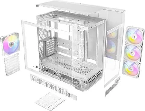 Antec C7 White ARGB, Glasfenster
