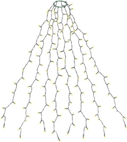 Salcar Baumkette Lichterkette LED 200x warmweiß