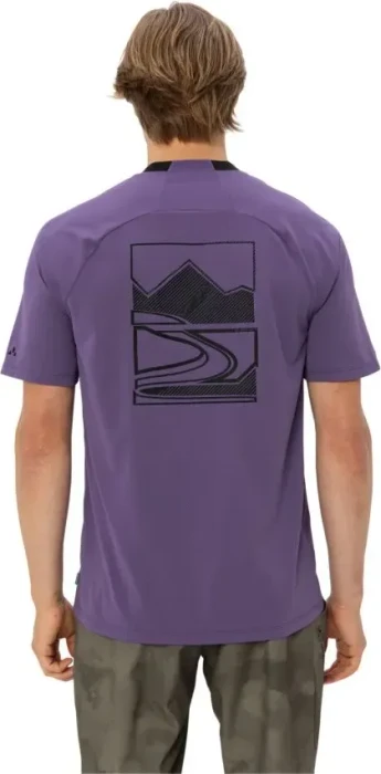 Vaude Loamer Mountainbike Funktionsshirt kurzarm mulberry (Herren)