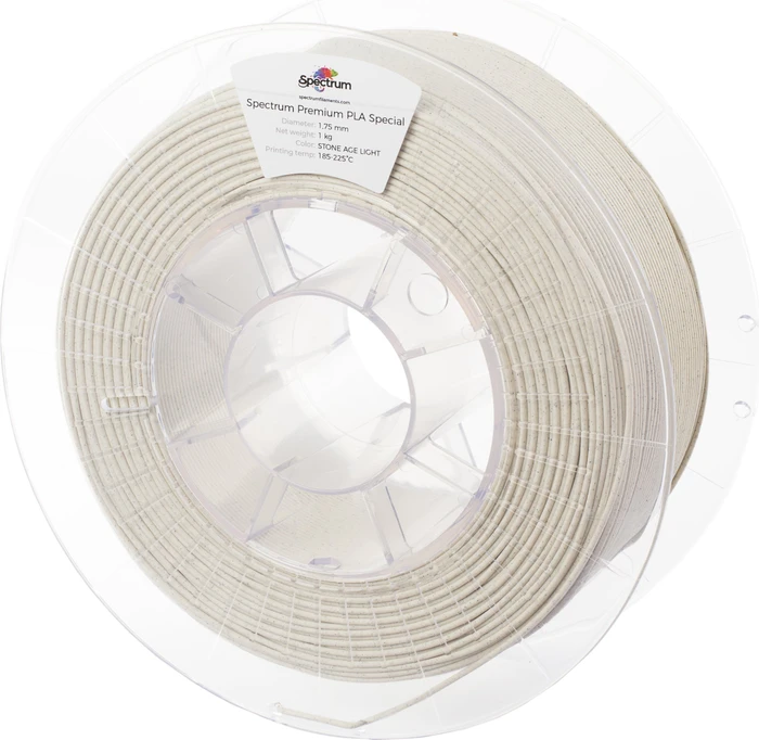 Spectrum PLA Special, stone age light, Spule, 1.75mm, 1.00kg