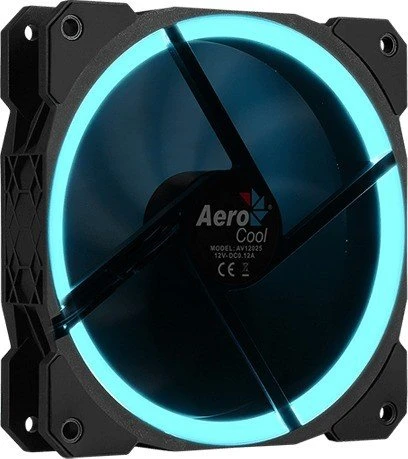 AeroCool Orbit RC, LED-Steuerung, Fernbedienung, 120mm, 3er-Pack