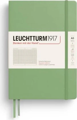 Leuchtturm1917 Notizbuch Medium A5 Hardcover, kariert
