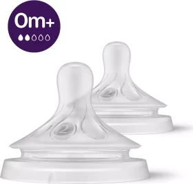 Philips Avent SCY962/02 Natural Response Trinksauger, 0+M, 2 Stück