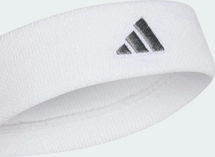 adidas Tennis Stirnband white/iron metallic