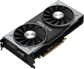 NVIDIA GeForce RTX 2060 Founders Edition, 6GB GDDR6, DVI, HDMI, USB-C, 2x DP