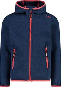 CMP Knit-Tech Meliert Fleece Jacke blue/ink (Junior)