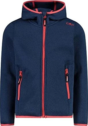 CMP Knit-Tech Meliert Fleece Jacke blue/ink (Junior)